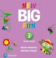 New Big Fun Level 3 ActiveTeach